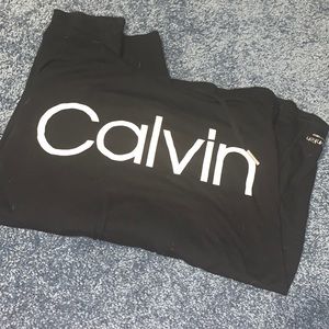 calvin klein black hoodie
